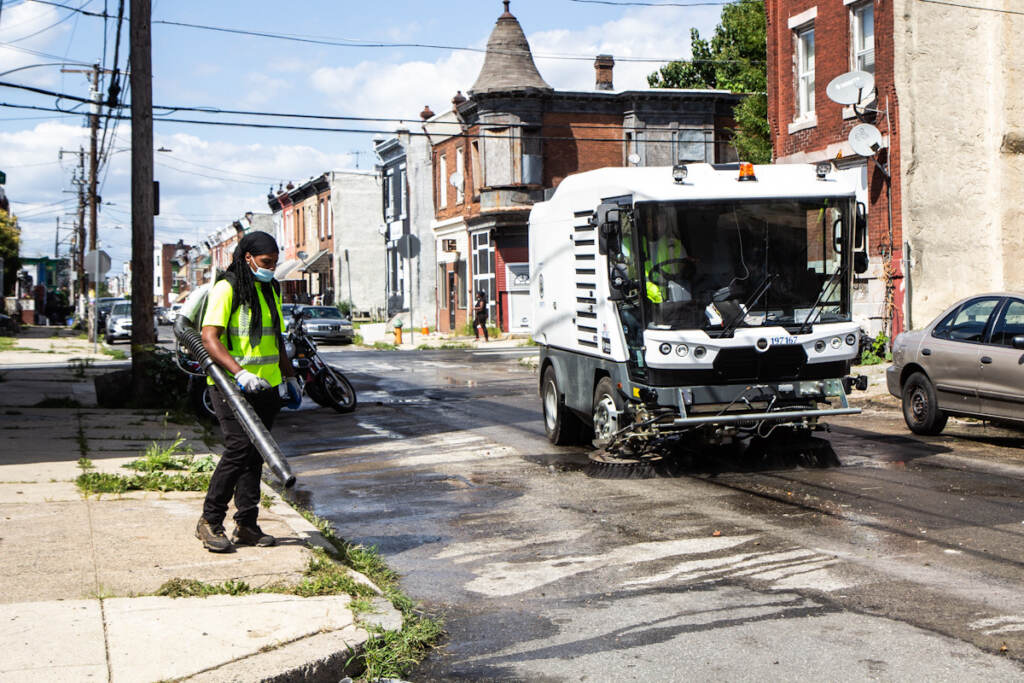 philly_street_sweeping_KP_080221_08 Philadelphia’s Streets Department demonstrate their mechanical street and sidewalk sweepers