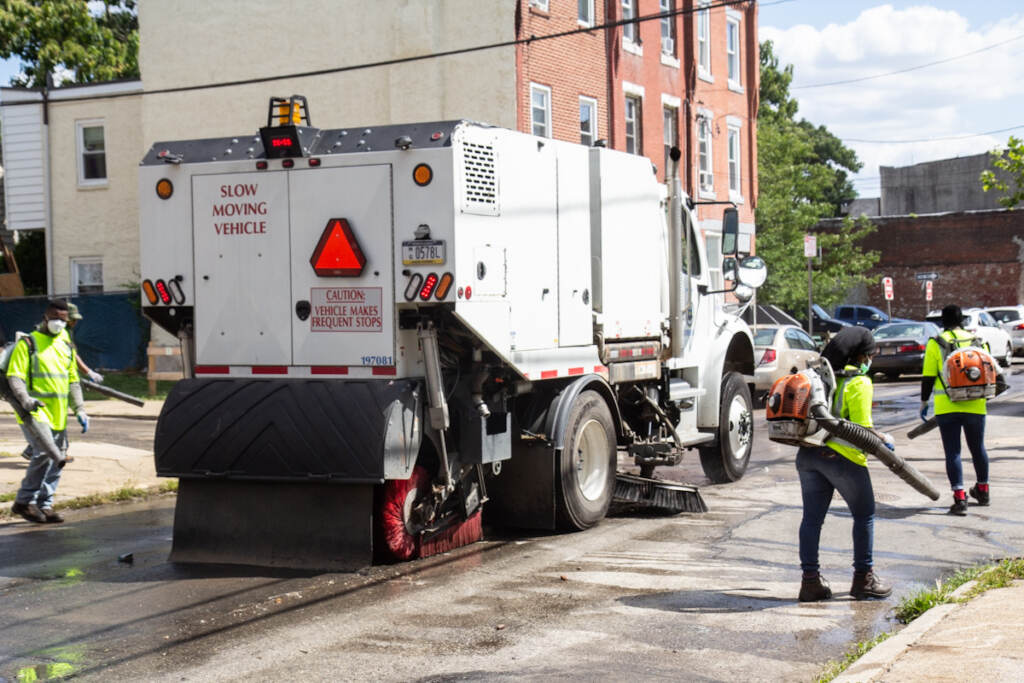 philly_street_sweeping_KP_080221_10 Philadelphia’s Streets Department demonstrate their mechanical street and sidewalk sweepers