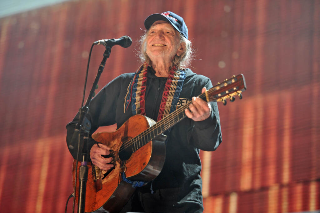 Willie Nelson Willie Nelson performs at Farm Aid 30 at FirstMerit Bank Pavilion at Northerly Island in Chicago