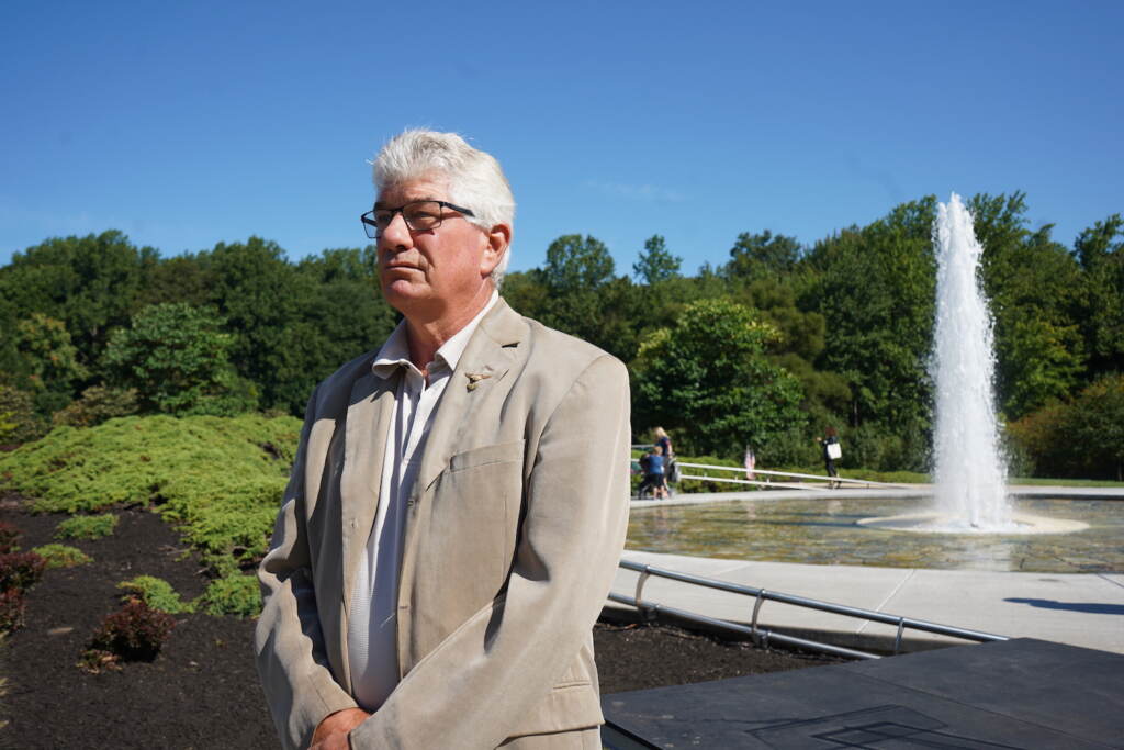 Chuck Manziak, a retired airline pilot, flew over ground zero just days after the attack — it was still 'smoldering.'