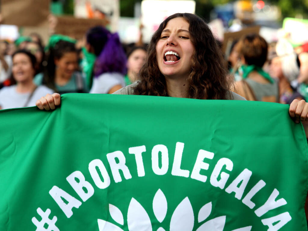 Activists supporting the decriminalization of abortion in Mexico march in Guadalajara, Mexico, on September 28, 2019. Mexico’s Supreme Court has ruled that it is unconstitutional to punish abortion. Activists supporting the decriminalization of abortion in Mexico march in Guadalajara, Mexico, on September 28, 2019. Mexico's Supreme Court has ruled that it is unconstitutional to punish abortion. (Ulises Ruiz/AFP via Getty Images)