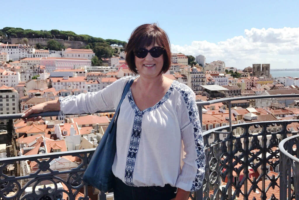 Laura Morris smiles while posing for a photo