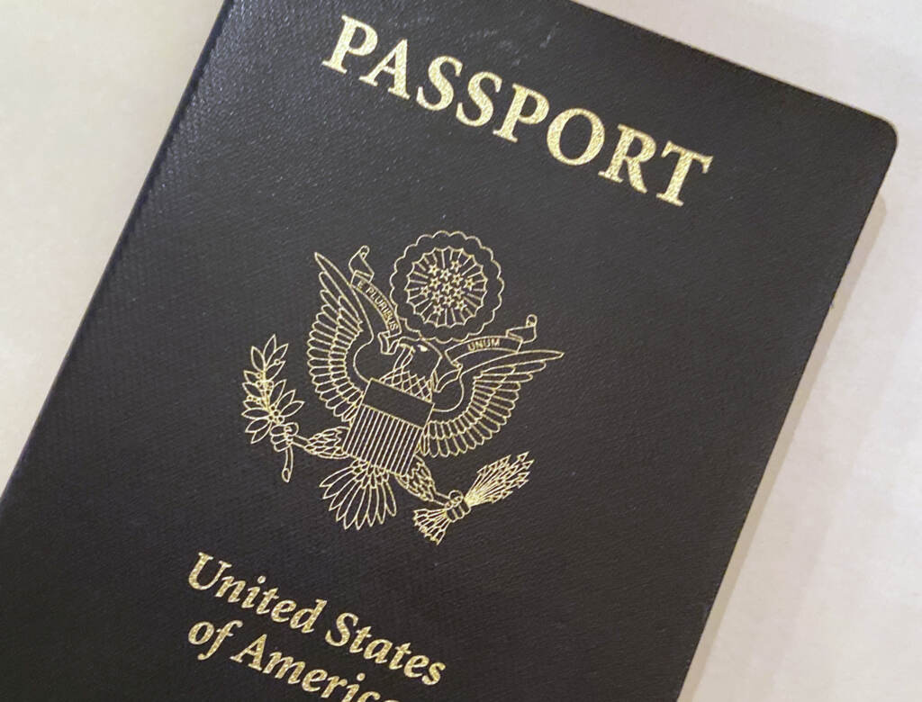 US Gender Passports A U.S. Passport cover