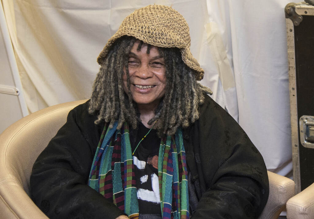 File photo of Sonia Sanchez on board the Norwegian Escape during day 1 of the Summit at Sea cruise on Wednesday, Nov. 9, 2016 in Miami. (Photo by Amy Harris/Invision/AP)