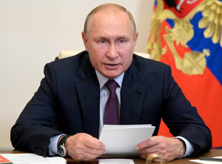 Russian President Vladimir Putin