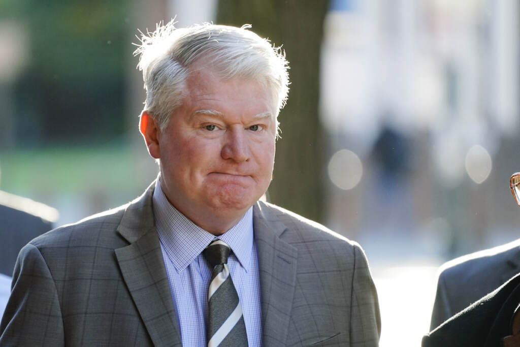 Philadelphia Union Boss Indictment Johnny “Doc” Dougherty John Dougherty walks to the federal courthouse in Philadelphia, Wednesday, Oct. 27, 2021