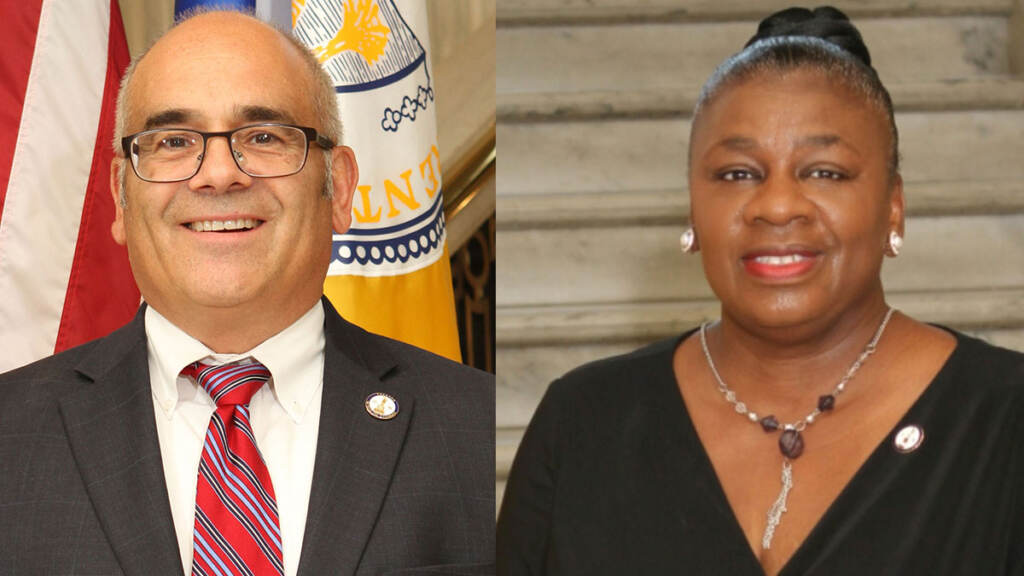 Untitled-1 Trenton Mayor Reed Gusciora and Council President Kathy McBride