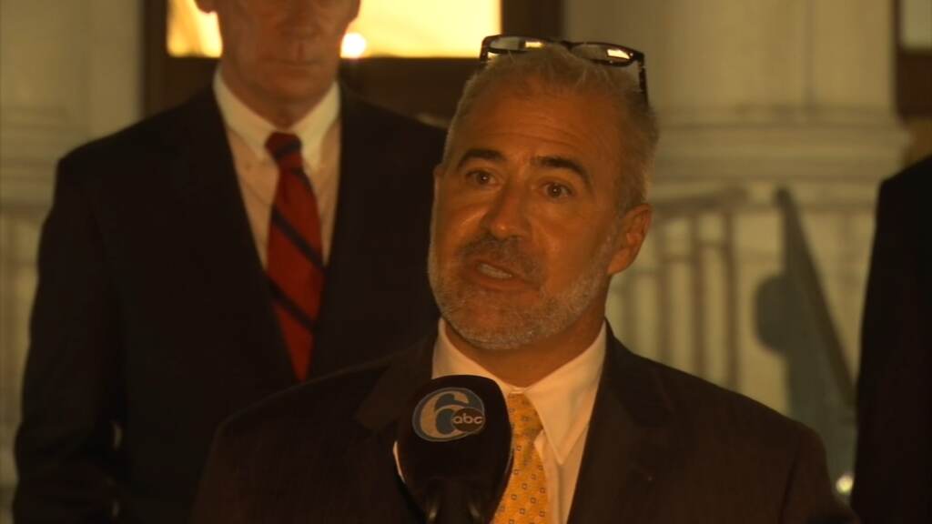 download Lawyer Michael Puppio discusses issues with mail-in ballots in Delaware County following a hearing on October 30, 2021. (6abc)