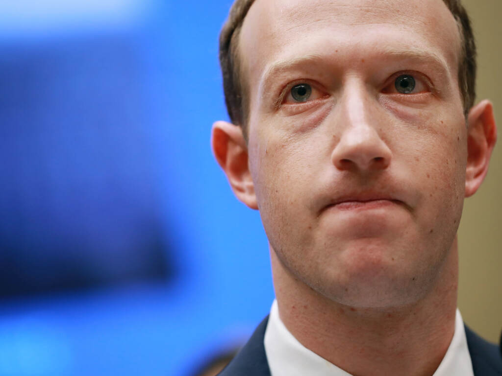 Facebook CEO Mark Zuckerberg testifies on Capitol Hill in April 2018. A trove of insider documents known as the Facebook Papers has the company facing backlash over its effects on society and politics. WASHINGTON, DC - APRIL 11: Facebook co-founder, Chairman and CEO Mark Zuckerberg testifies before the House Energy and Commerce Committee in the Rayburn House Office Building on Capitol Hill April 11, 2018 in Washington, DC. This is the second day of testimony before Congress by Zuckerberg, 33, after it was reported that 87 million Facebook users had their personal information harvested by Cambridge Analytica, a British political consulting firm linked to the Trump campaign. (Photo by Chip Somodevilla/Getty Images)