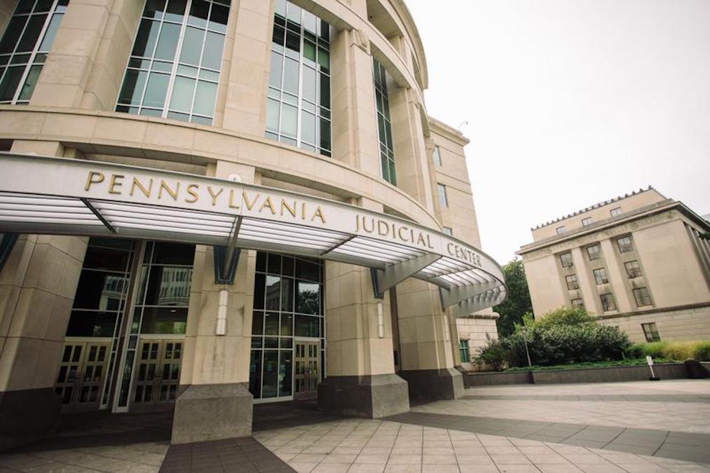 pa-judicial-center-supreme-court-SPA-102621 The exterior of the Pennsylvania Judicial Center.