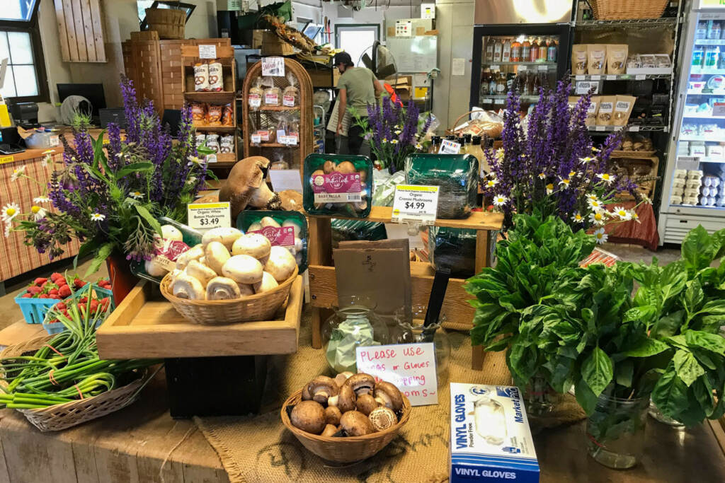 weaversway-produce-01 Produce on display at a Weavers Way grocery stores
