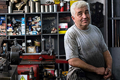 A autoshop repair owner