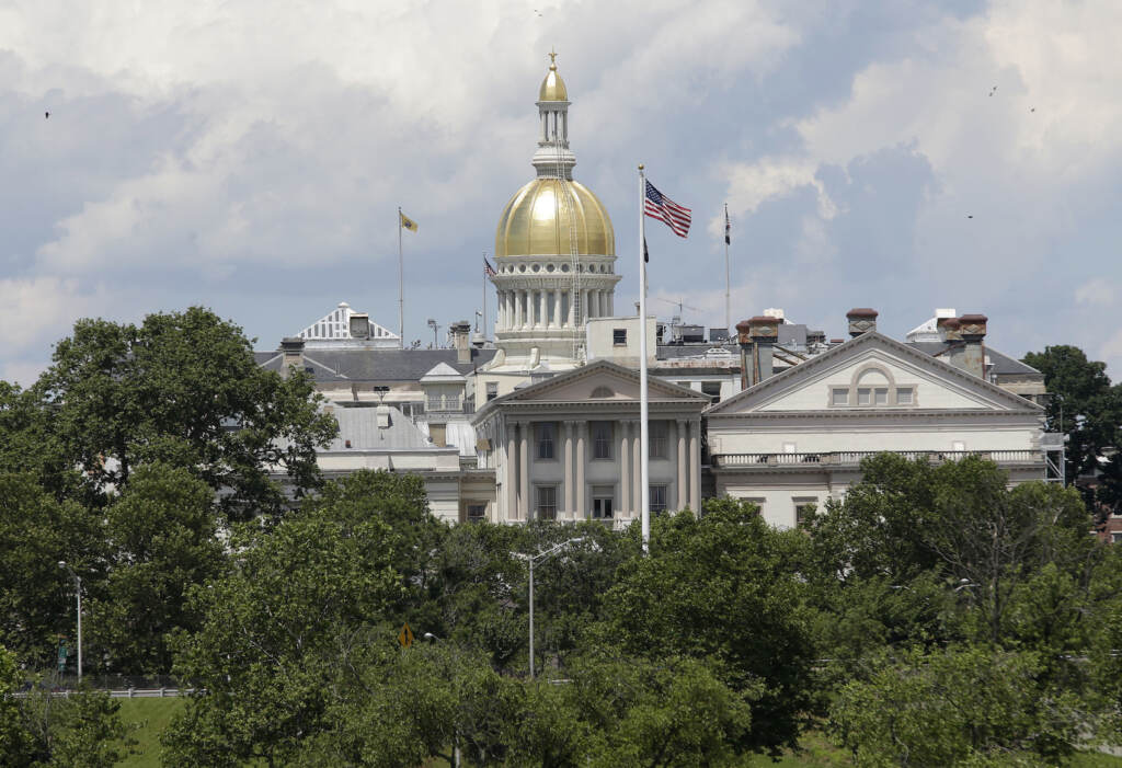 File photo: The New Jersey State House is seen in Trenton, N.J.
