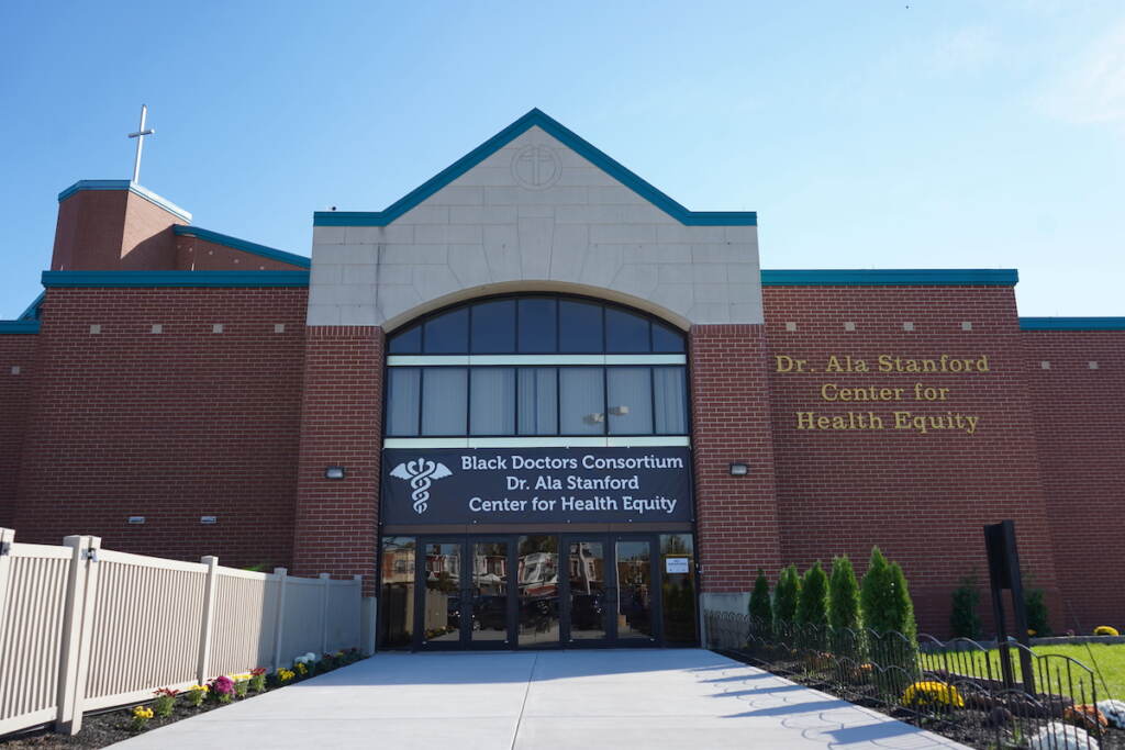 The Dr. Ala Stanford Center for Health Equity which is attached to the Deliverance Evangelistic Church in North Philly