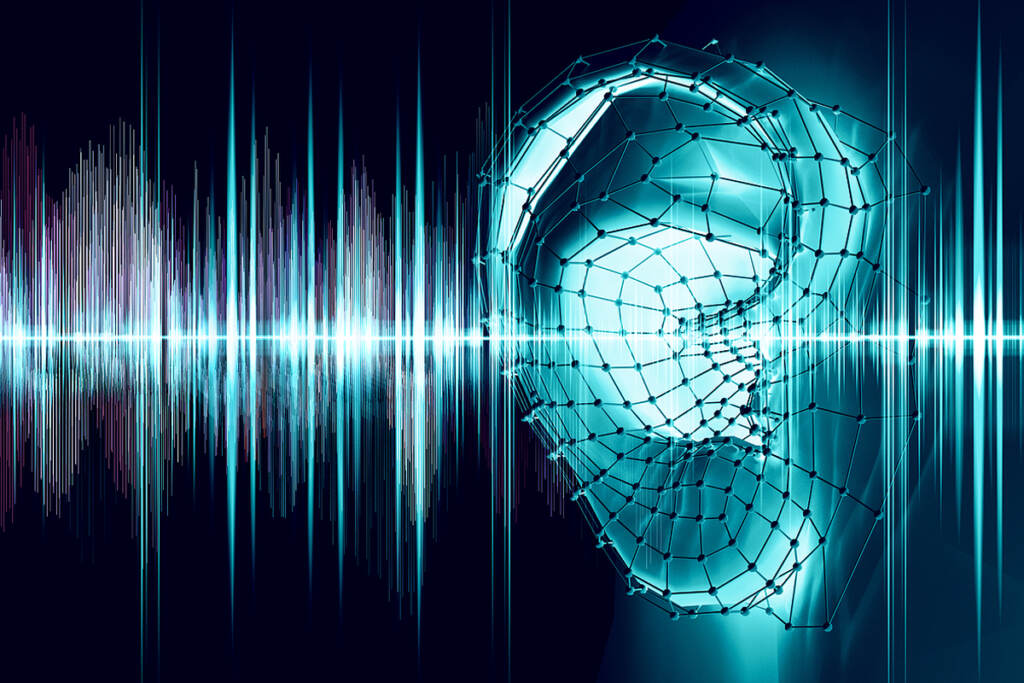 Hearing Test Showing Ear And Sound Waves.audio And Sound Equaliz Auditory processing disorder refers to any failure along the pathway, from our ears into our brains. (carloscastilla /bigstock)