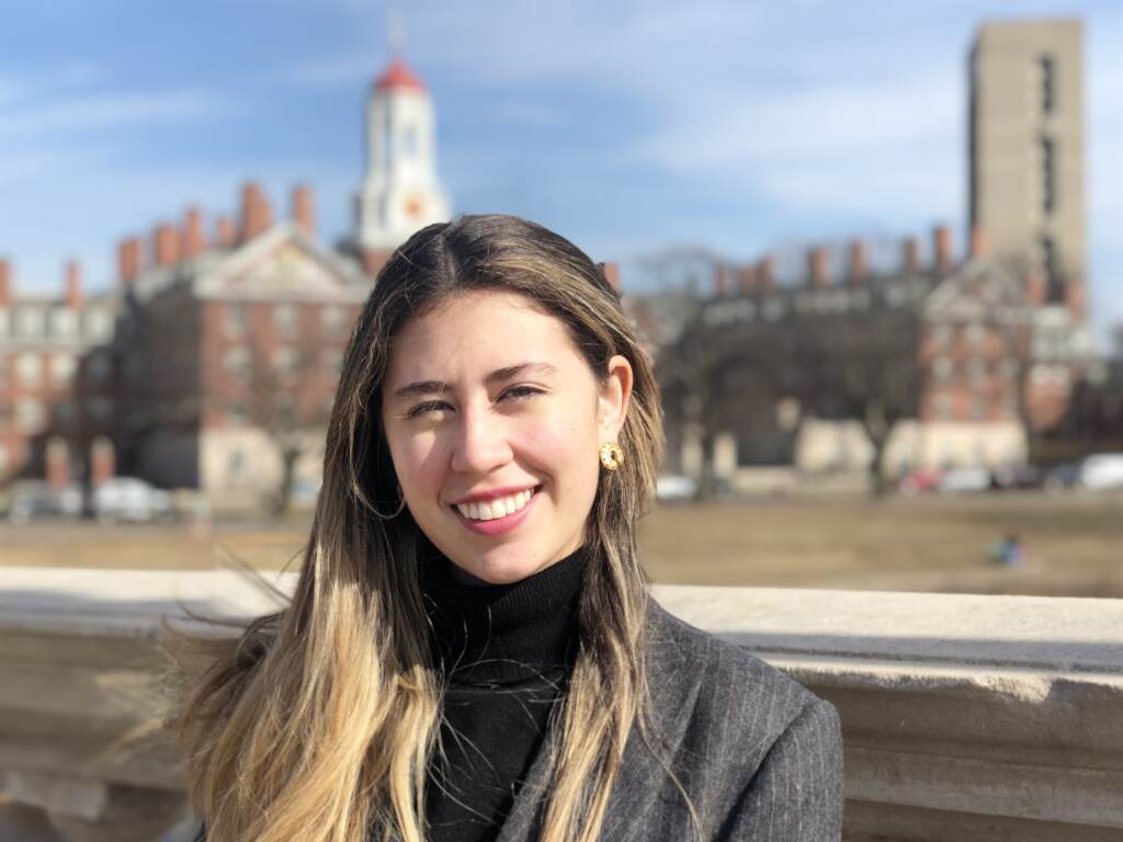 Raquel Coronell Uribe will become the first Latinx president of the Harvard Crimson student newspaper.
(Raquel Coronell Uribe)