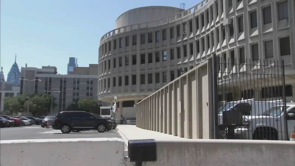 PPD-headquarters-roundhouse-120721-wpvi The exterior of Philadelphia Police Department headquarters