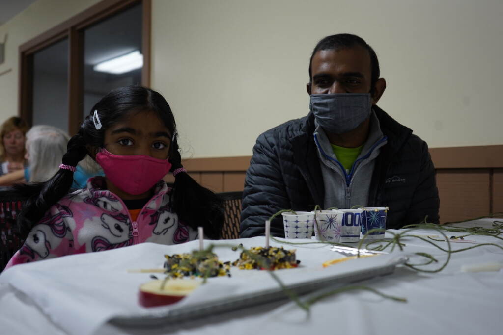 Sanker Ram, of Collegeville, and his daughter, Daanya, try to attend events at Norristown Farm Park once every few months