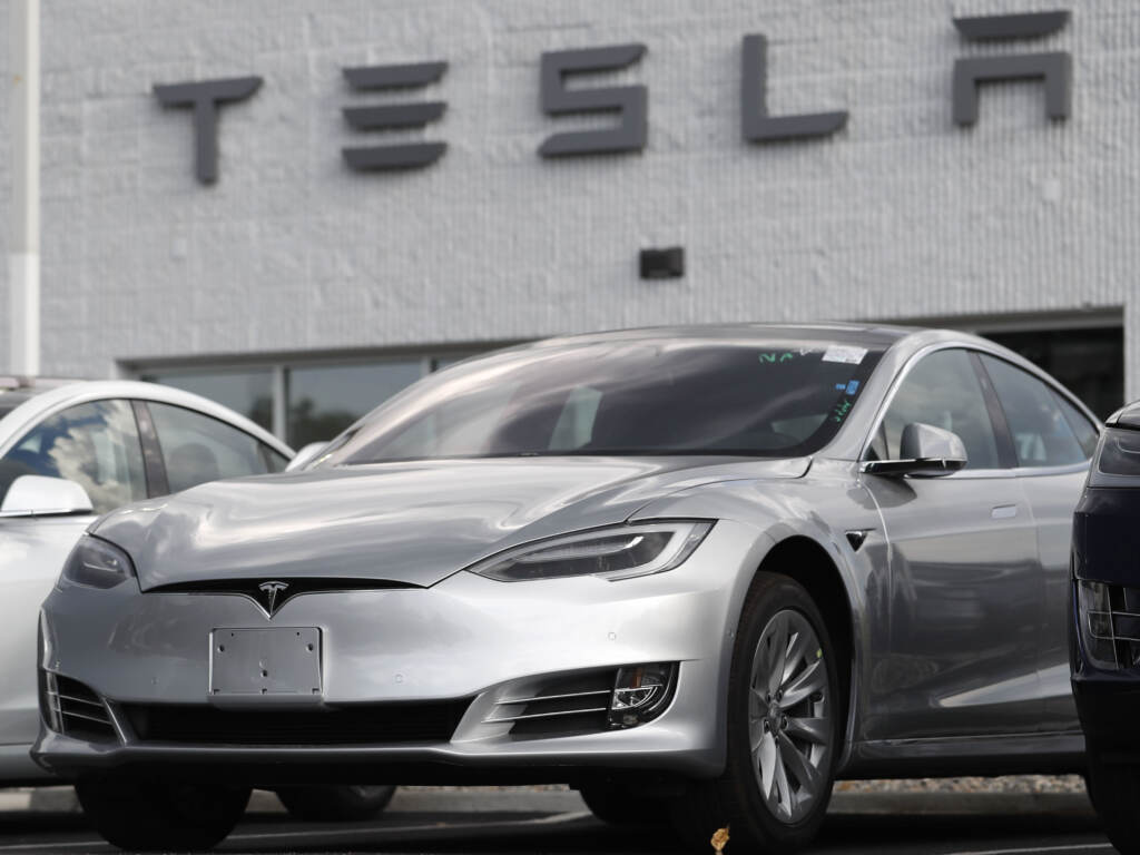 Tesla reported 475,318 vehicles — 356,309 Model 3 and 119,009 Model S — are subject to the recalls, according to documents filed with the National Highway Traffic Safety Administration. FILE - This July 8, 2018 photo shows Tesla 2018 Model 3 sedans sit on display outside a Tesla showroom in Littleton, Colo. Late last year, Tesla Inc. was fully charged and cruising down the highway on Autopilot. Shares were trading above $370 each, sales of the Model 3 small electric car were strong and the company had appointed a new board chair to rein in the antics of CEO Elon Musk. But around the middle of December 2018, investors started having doubts about the Wall Street darling’s prospects for continued growth. The stock started a gyrating fall that was among the worst in company history
