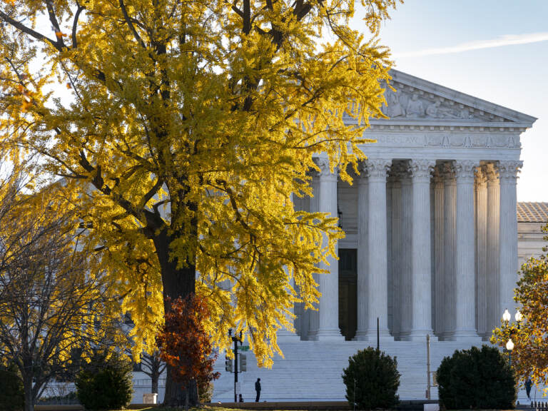 The exterior of the Supreme Court