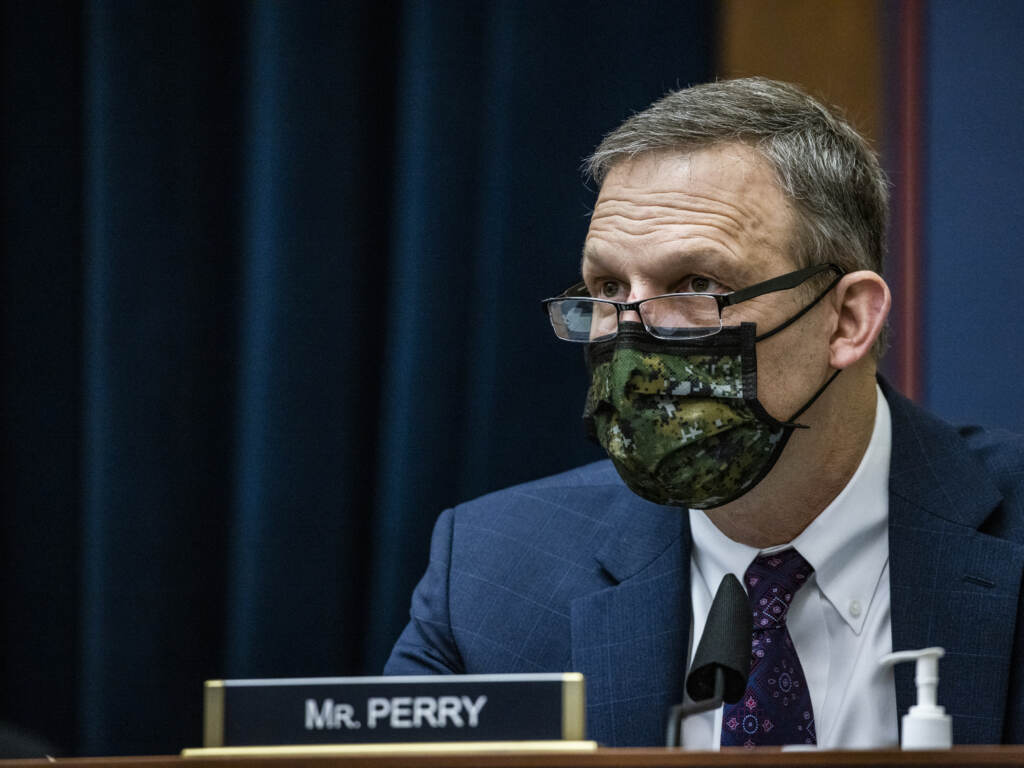 Rep. Scott Perry, R-Penn., is the first sitting lawmaker that the the House committee investigating the Jan. 6 attack has sought to question. Rep. Scott Perry, R-Penn., is the first sitting lawmaker that the the House committee investigating the Jan. 6 attack has sought to question. (Samuel Corum/Getty Images)