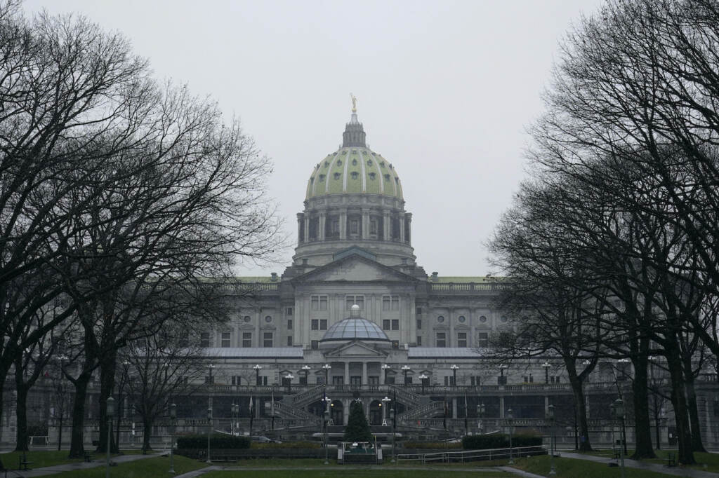 Electoral College Pennsylvania The Pennsylvania state Capitol in winter
