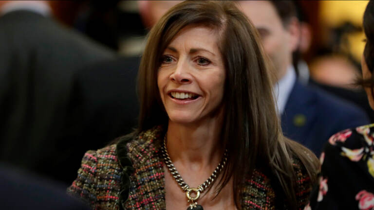 New Jersey First Lady Tammy Murphy has tested positive for COVID-19, the governor's office announced Sunday. (6abc)

