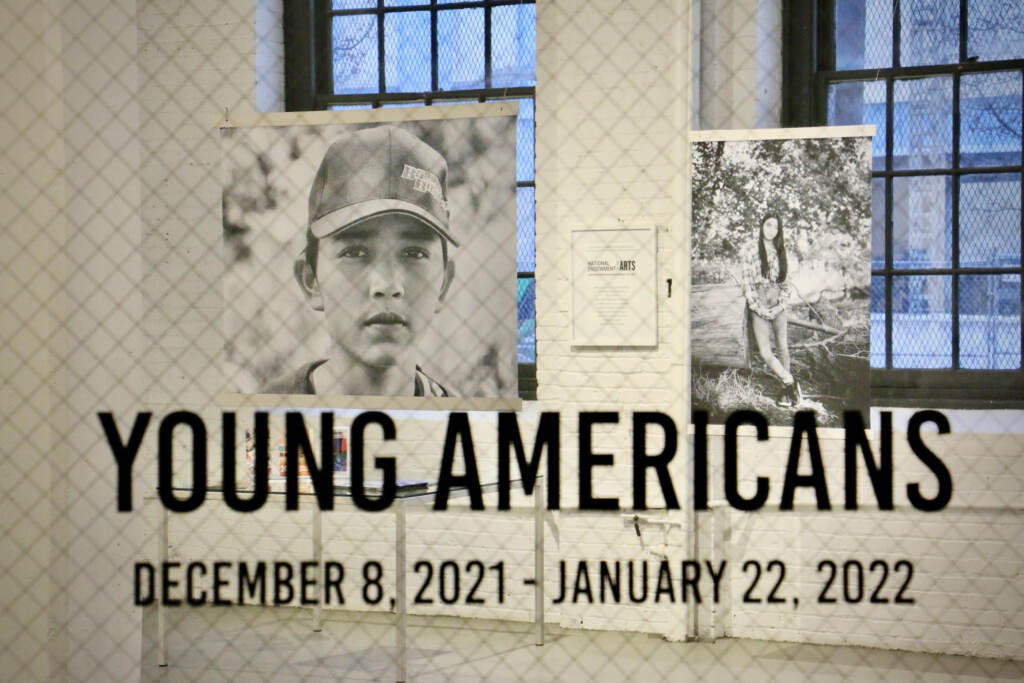 2022 01 05-e lee-philadelphia crane arts center-photography exhibit young americans ''Young Americans,'' a photography exhibit at InLiquid gallery at the crane Arts Building, presents new work from Ada Trillo along with work from students of Photography without Borders (PWB), a group of Latinx teens whom Trillo mentored in 2020-2021. (Emma Lee/WHYY)