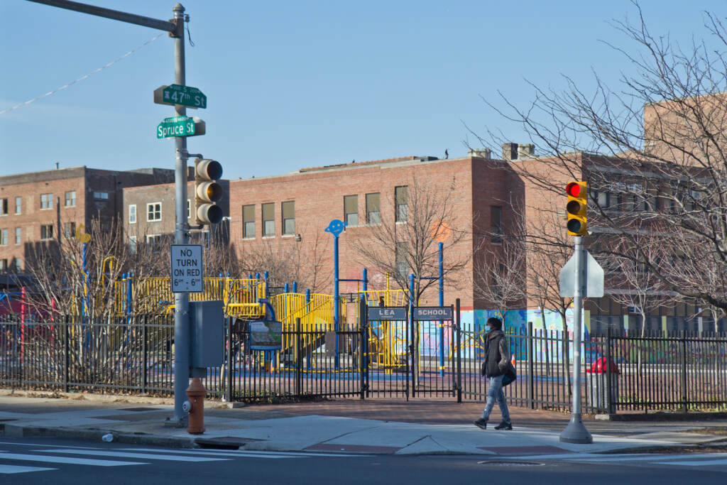 2022 1 19 k paynter henry lea school The exterior of Henry C. Lea Elementary school
