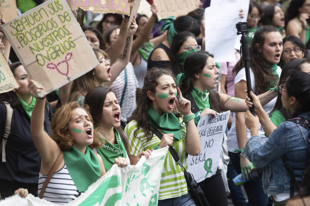Mexico US Abortion Mexican abortion activists
