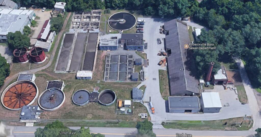 Current Waste Water Treatment Plant Operations Current waste water treatment plant operations. (Google maps)