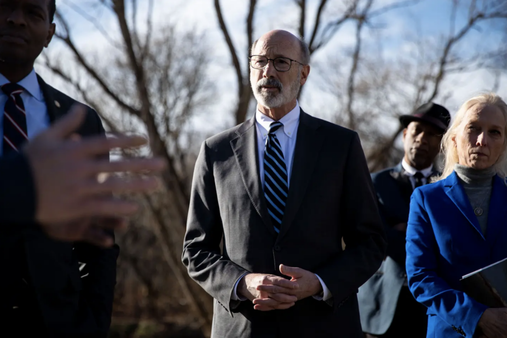 Screen Shot 2022-01-24 at 5.28.22 PM Pennsylvania Gov. Tom Wolf. (Tyger Williams/ Inquirer)