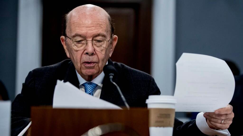 A newly released Census Bureau email written during former President Donald Trump’s administration — when Wilbur Ross, shown at a 2020 congressional hearing in Washington, D.C., served as the commerce secretary overseeing the census — details how officials interfered with the national head count. Commerce Secretary Wilbur Ross testifies before a House Appropriations subcommittee on budget on Capitol Hill, Tuesday, March 10, 2020, in Washington. (AP Photo/Andrew Harnik)