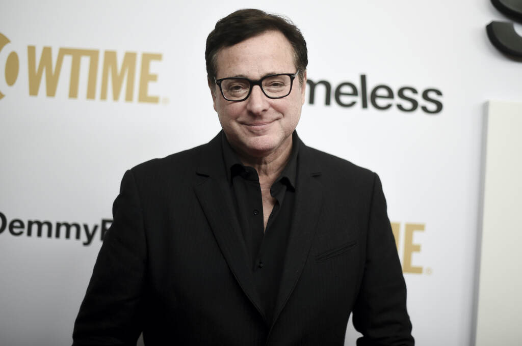 Bob Saget Bob Saget poses for a photo at a press event