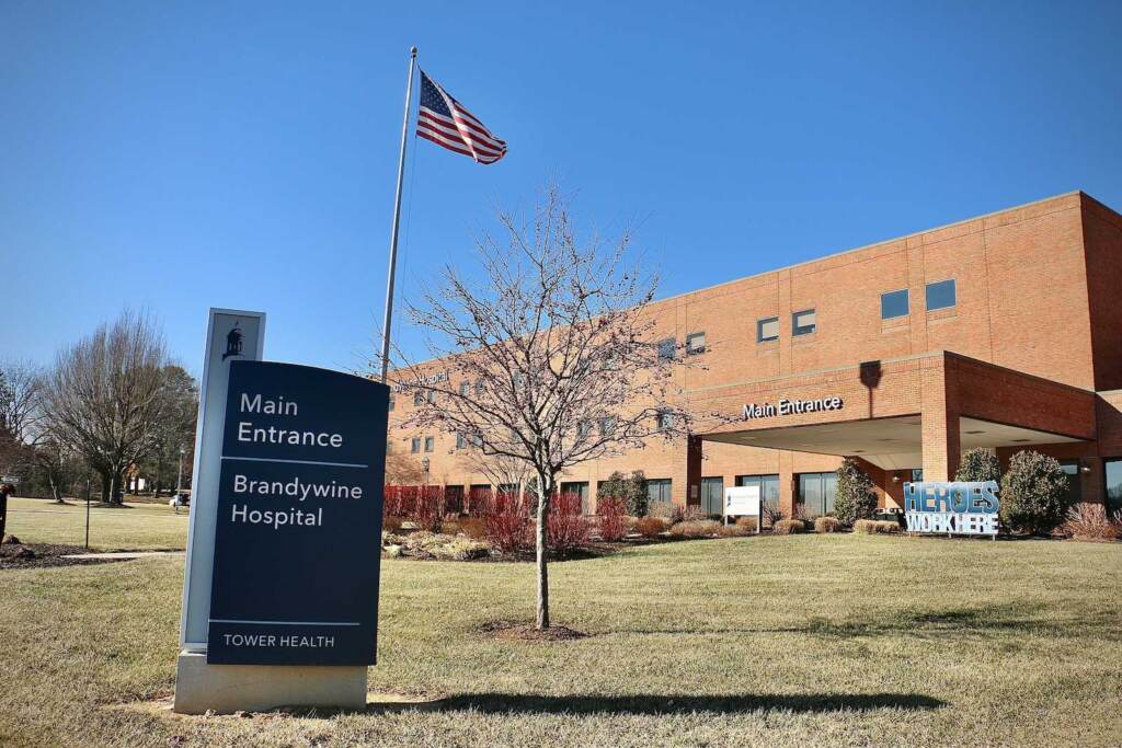 brandywine-hospital-EL-03-012722 The exterior of Brandywine Hospital