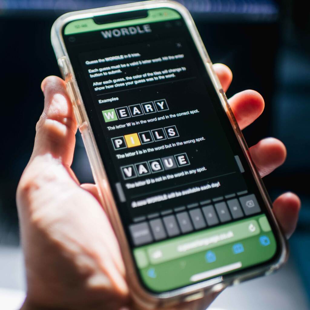 The New York Times has purchased the online word game Wordle has that took off last fall, with people posting their daily scores. The New York Times has purchased the online word game Wordle has that took off last fall, with people posting their daily scores. (Brandon Bell/Getty Images)
