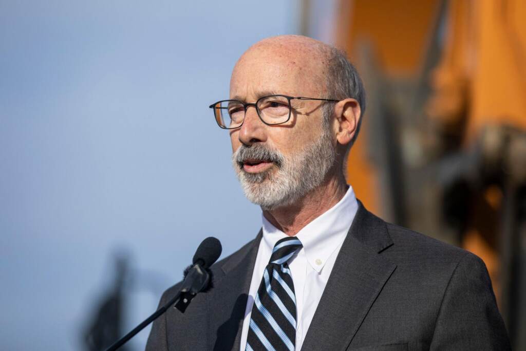 gov-tom-wolf-inky-011722 Gov. Tom Wolf speaks from a podium