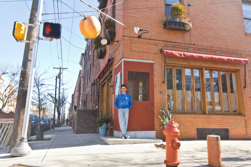 2022 2 11 k paynter mish mish-3 Alex Tewfik stands outside his restaurant