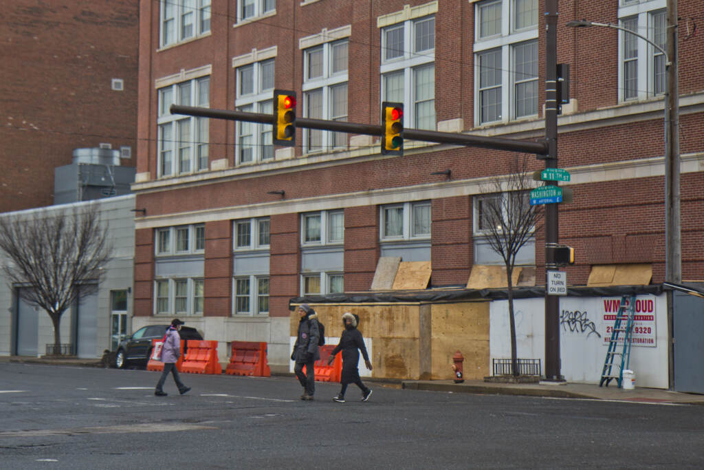 A view along Washington Avenue