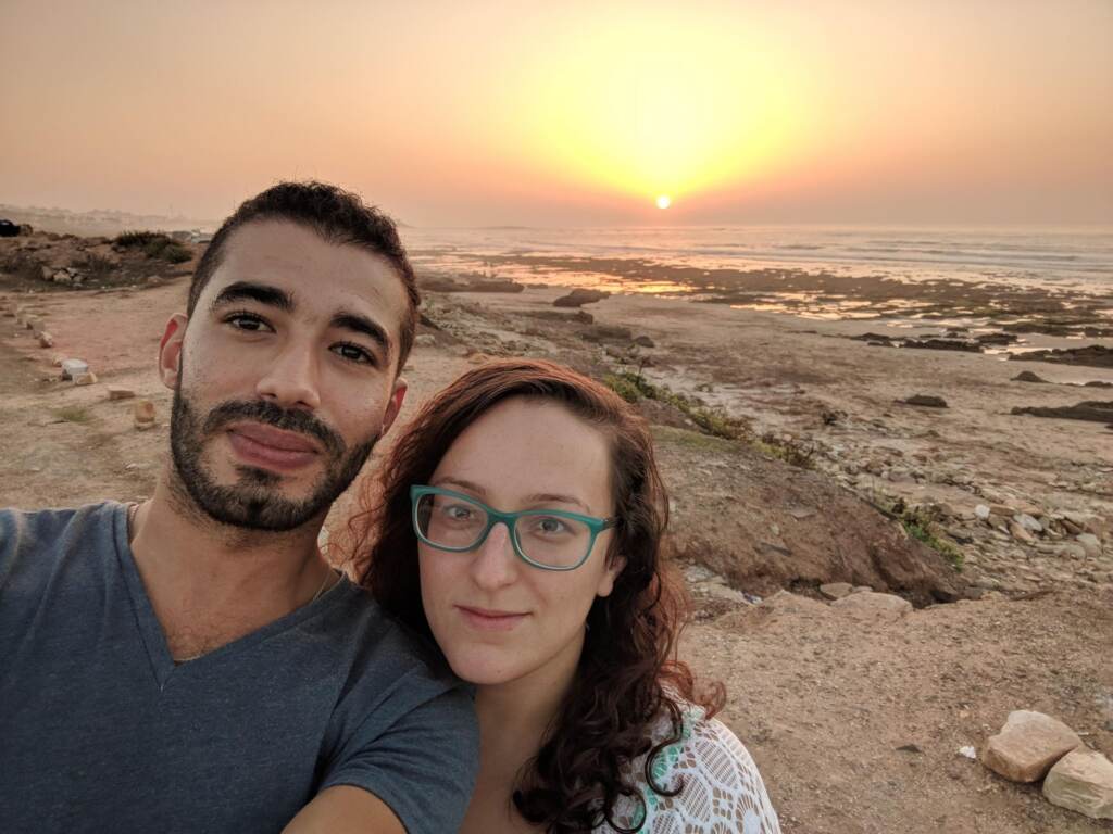 Dating App Meriem Abella and Amine Tino formed a long distance relationship after finding each other on Tinder. (Courtesy of Meriem Abella)