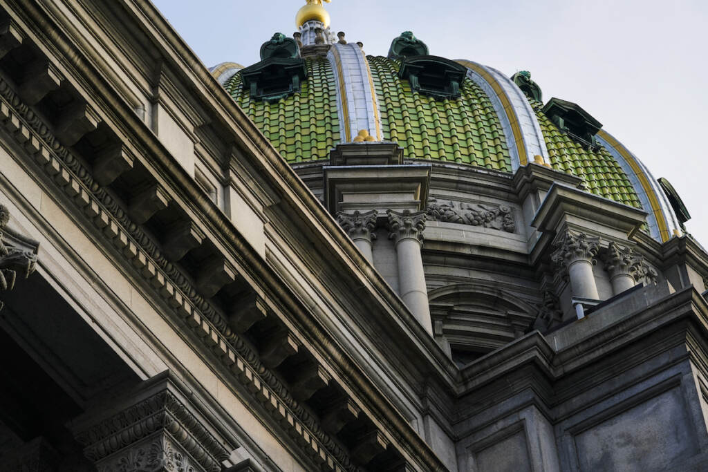 Election 2020 Pennsylvania Review The Pennsylvania Capitol is shown in Harrisburg, Pa., Wednesday, Sept. 15, 2021.
