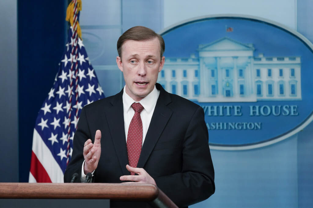 Jake Sullivan White House national security adviser Jake Sullivan gives an update about Ukraine during a press briefing at the White House, Friday, Feb. 11, 2022, in Washington. (AP Photo/Manuel Balce Ceneta)