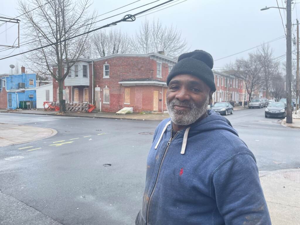 Kerry Hairston Kerry Hairston says better housing''would stop a lot of crime'' (Cris Barrish/WHYY)