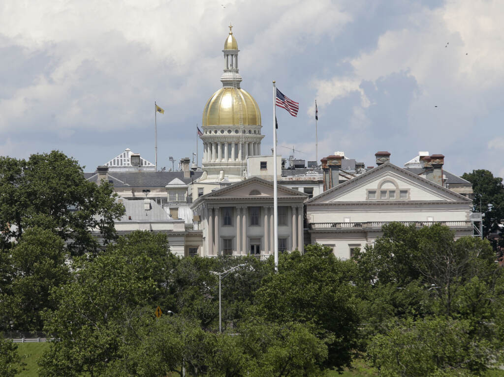 The New Jersey State House is seen in Trenton, N.J., Tuesday, June 27, 2017. The New Jersey State House is seen in Trenton, N.J., Tuesday, June 27, 2017. (AP Photo/Seth Wenig)