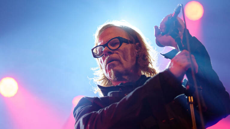 In addition to fronting Screaming Trees, Mark Lanegan also worked with Queens of the Stone Age, The Gutter Twins, Isobel Campbell and Mad Season. (Sylvain Lefevre/Getty Images)