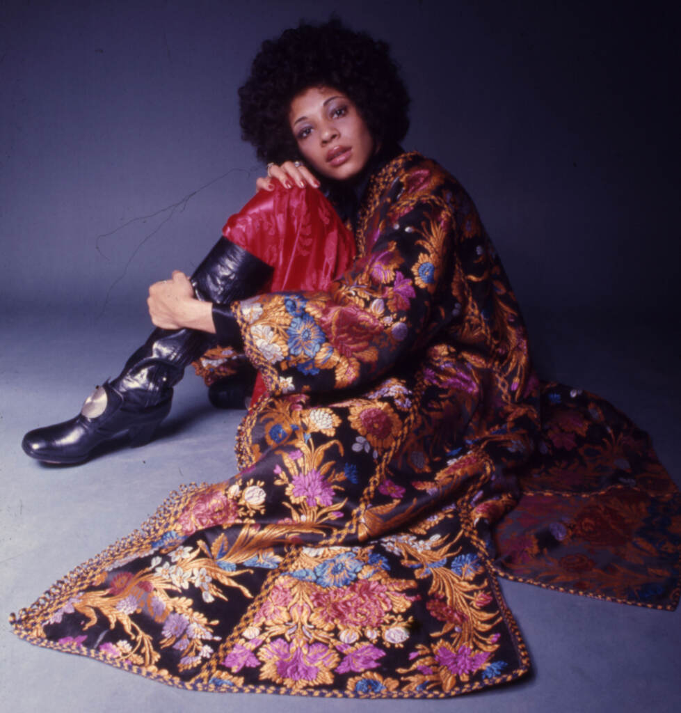 Betty Davis in New York in 1969. (Anthony Barboza/Getty Images)