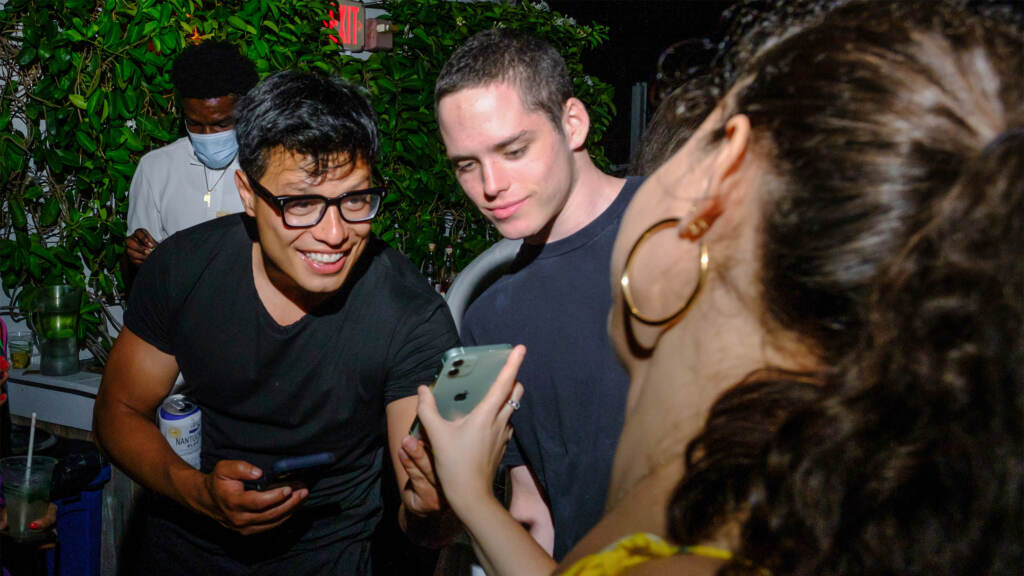 Eddie Ibanez at the MKTSQ launch of CryptoZoo