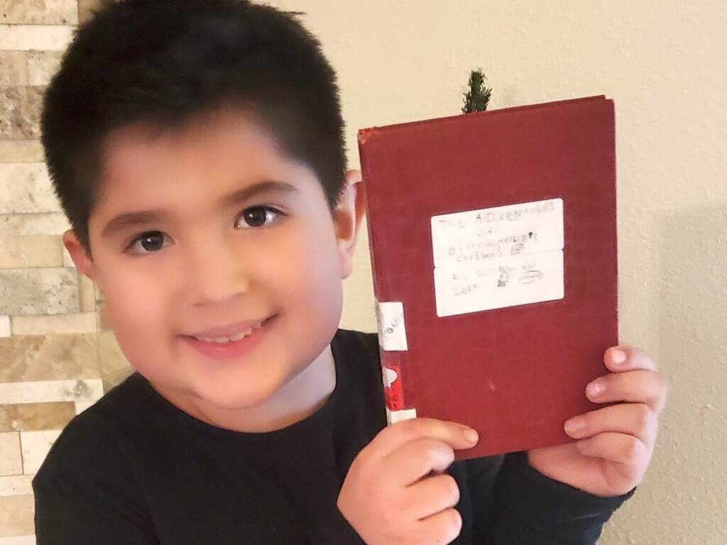 At just 8 years old, Dillon Helbig of Boise, Idaho, is a self-publishing sensation. At just 8 years old, Dillon Helbig of Boise, Idaho, is a self-publishing sensation. (The Helbig Family)
