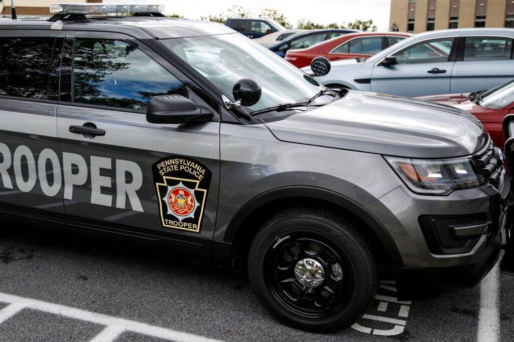 pa-state-trooper-PL-022422 A Pennsylvania Police Trooper vehicle