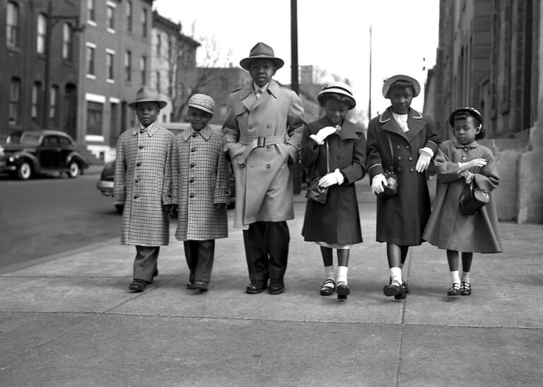 Children on Easter Sunday 1951